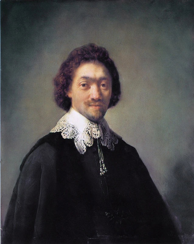 マウリッツ・ハイゲンスの肖像 (1595-1642) - レンブラント