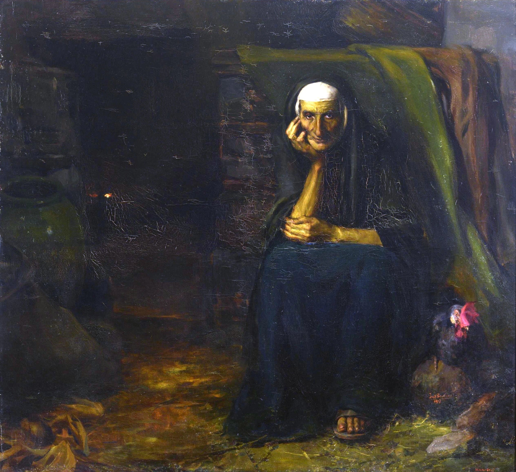 Le médium - José Benlliure y Gil