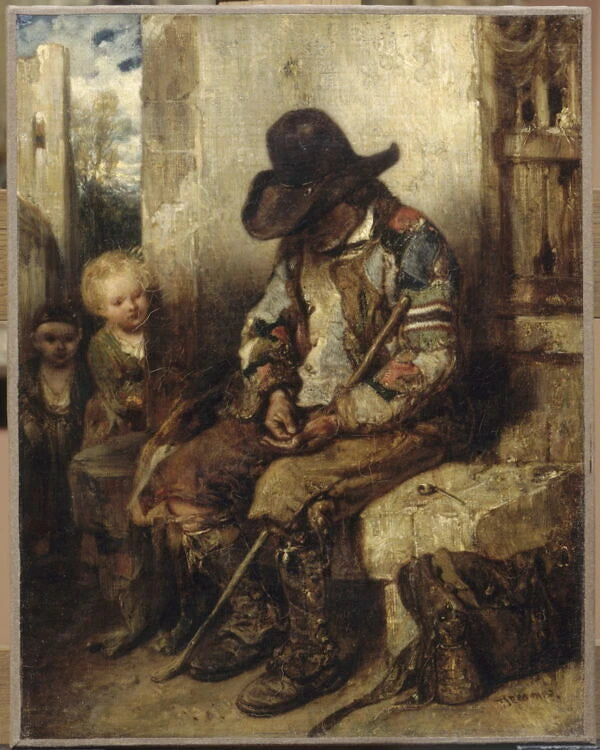 Mendiant comptant sa recette - Alexandre-Gabriel Decamps