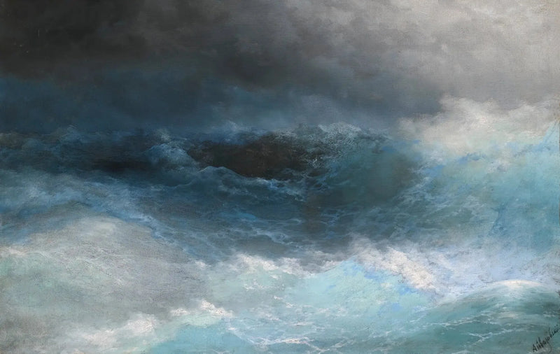 荒波 - イヴァン・アイヴァゾフスキー

Source:
Mer agitée - Ivan Aïvazovski