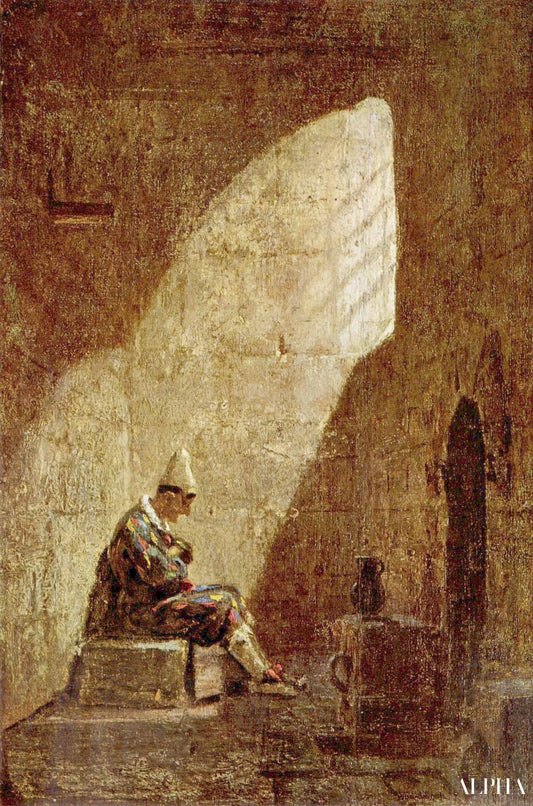 Mercredi des Cendres - Carl Spitzweg - Reproductions de tableaux et peintures haut de gamme