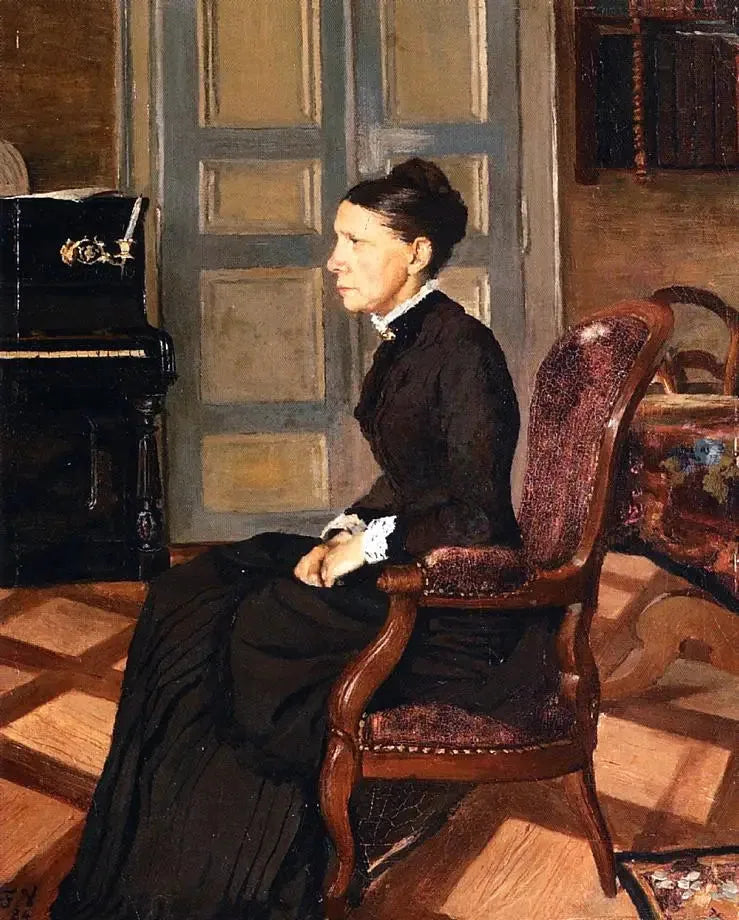 アーティストの母 - フェリックス・ヴァロットン

Source:
Mère de L'Artiste - Félix Vallotton