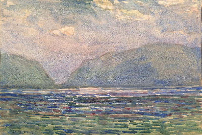 ニューバーグの上のミディ - チルド・ハッサム

Source:
Midi au-dessus de Newburgh - Childe Hassam