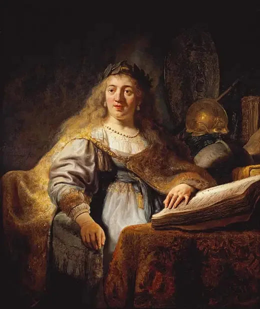 Minerve - Rembrandt image 1 reproduction artisanale de tableau