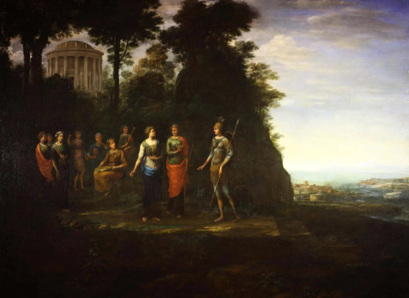 パルナッス山のミューズを訪れるミネルヴァ - クロード・ロラン

Source:
Minerve visitant les Muses sur le mont Parnasse - Claude Lorrain