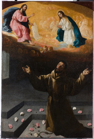 Miracle de la Portioncule - Francisco de Zurbarán - Alpha Reproduction