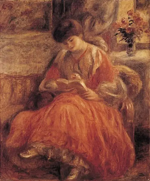 Misia Godebska-Sert assise - Pierre-Auguste Renoir image 1 tableau peint à l’huile sur toile
