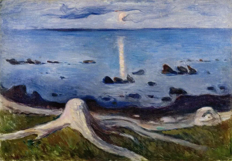 岸辺の神秘 - エドヴァルド・ムンク