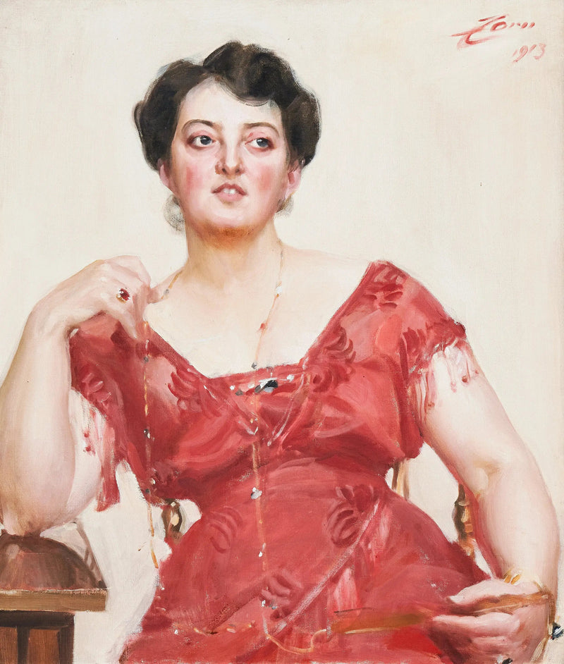 マダム・ダグニー・ピヌー - アンダース・ゾーン

Source:
Mme Dagny Pineus - Anders Zorn