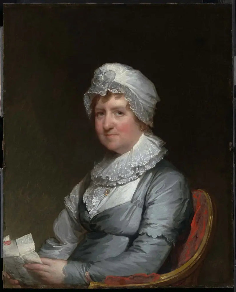エバニザー・バテール夫人（アンナ・ダラン） - ギルバート・スチュアート

Source:
Mme Ebenezer Battelle (Anna Durant) - Gilbert Stuart