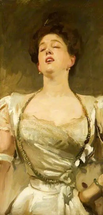 ジョン・シンガー・サージェントによるジョージ・バッテン夫人の歌