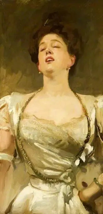 ジョン・シンガー・サージェントによるジョージ・バッテン夫人の歌