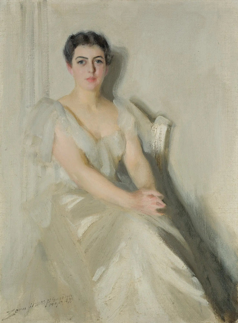 グロバー・クリーブランド夫人 - アンダース・ゾーン

Source:
Mme Grover Cleveland - Anders Zorn