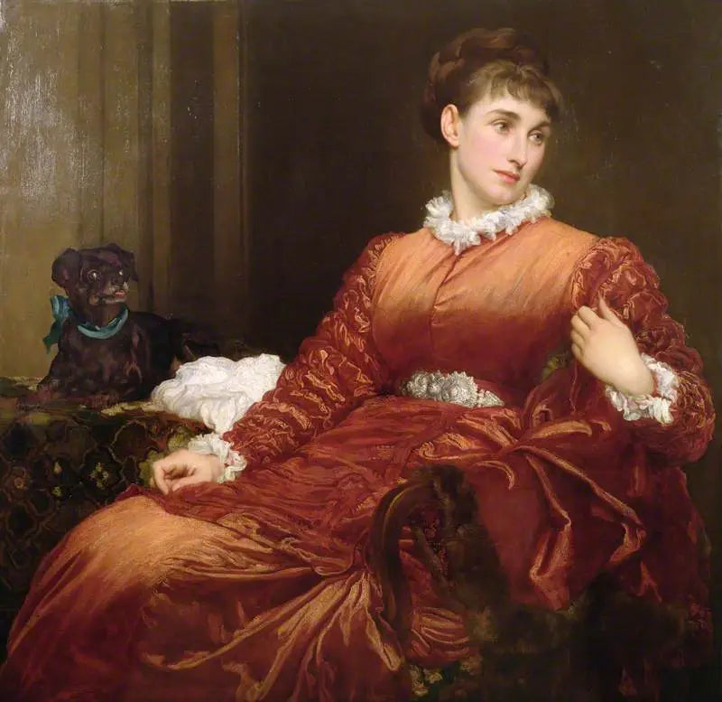 エヴァンス・ゴードン夫人、旧姓メイ・サルトリス - フレデリック・レイトン

Source:
Mme H. Evans Gordon, née May Sartoris - Frederic Leighton