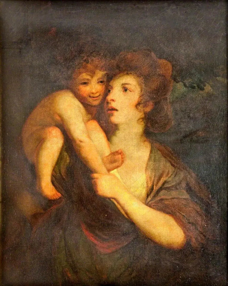 ハートリー夫人（1750/1751–1824）とその子供 - ジョシュア・レイノルズ