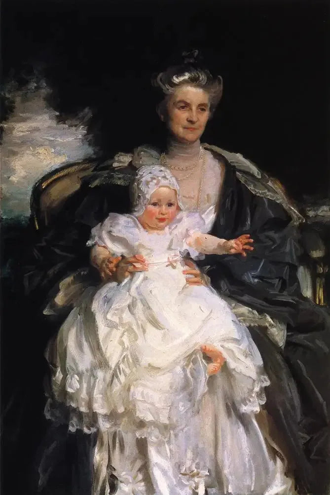 ヘンリー・フィップス夫人と彼女の孫ウィンストン - ジョン・シンガー・サージェント