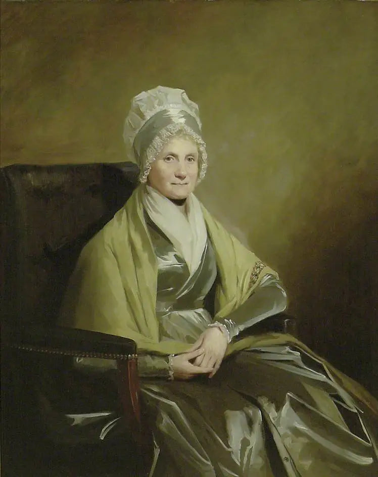 Mme John Brown de Lanfine et Waterhaughs - Henry Raeburn image 1 reproduction artisanale de tableau
