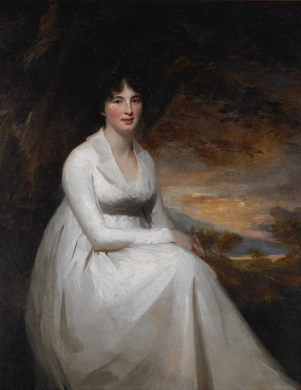 Mme Macdowall - Henry Raeburn image 1 reproduction réalisée par Alpha Reproduction