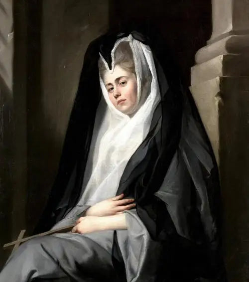 修道女の役を演じるメアリー・ロビンソン夫人 - ジョン・シングルトン・コープリー

Source:
Mme Mary Robinson dans le personnage d'une nonne - John Singleton Copley