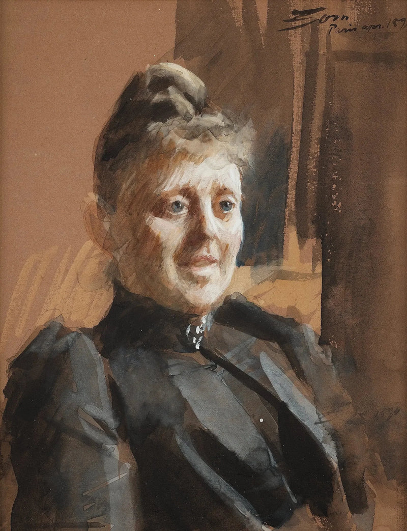 マダム・マチルダ・クリングスパー - アンダース・ゾーン

Source:
Mme Matilda Klingspor - Anders Zorn