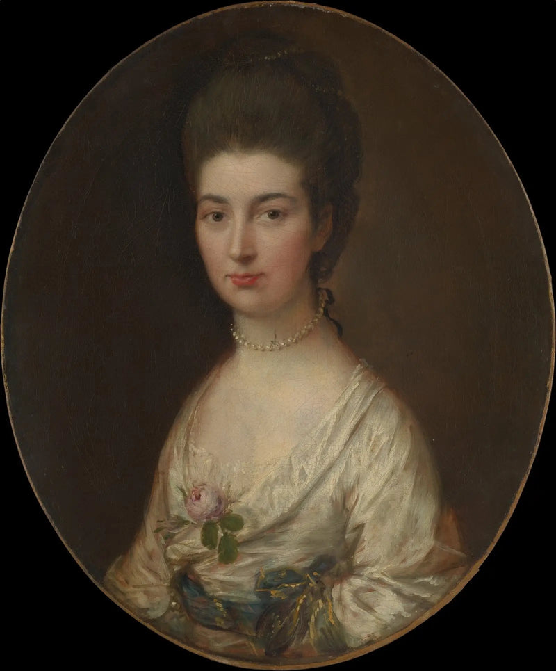 ラルフ・イザード夫人（アリス・デ・ランセイ、1746/47–1832） - トマス・ゲインズバロー