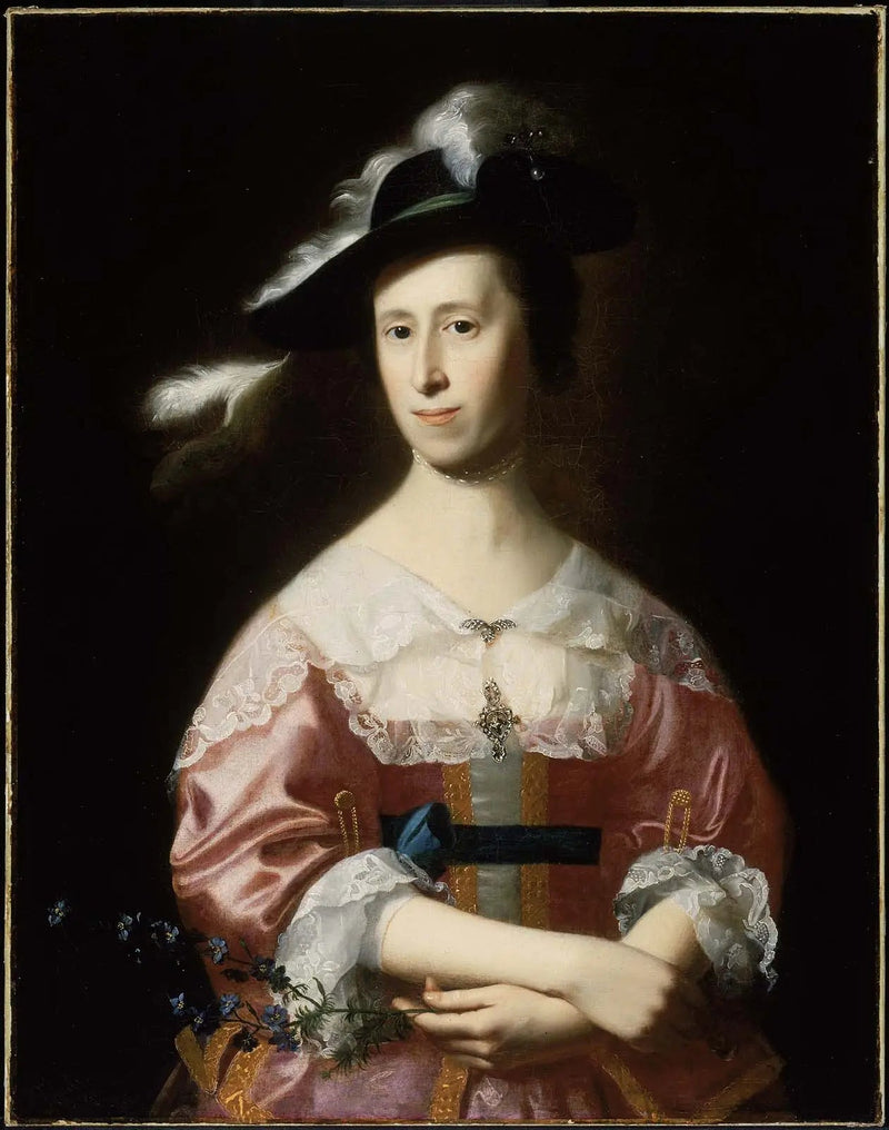 サミュエル・クインシー夫人（ハンナ・ヒル） - ジョン・シングルトン・コープリー

Source:
Mme Samuel Quincy (Hannah Hill) - John Singleton Copley