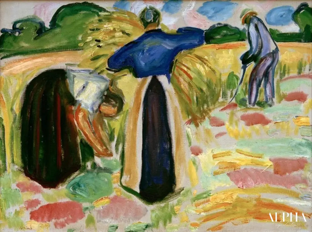 Moisson - Edvard Munch - Reproductions de tableaux et peintures haut de gamme