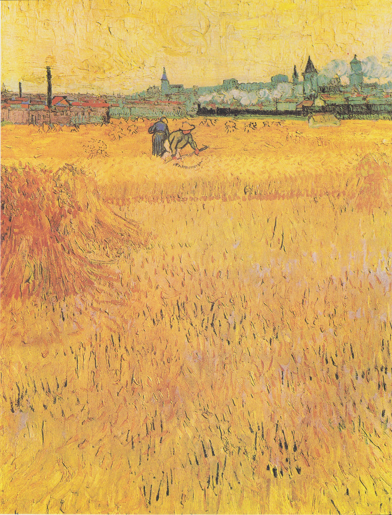 刈り入れ人たち - Vincent van Gogh