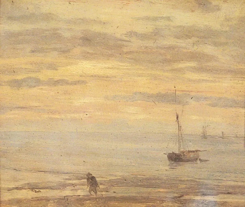 海の一片、夕暮れ - ユージン・ブーダン