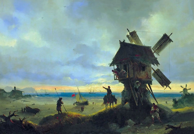 海辺の風車 - イワン・アイヴァゾフスキー

Source:
Moulin à vent au bord de la mer - Ivan Aïvazovski