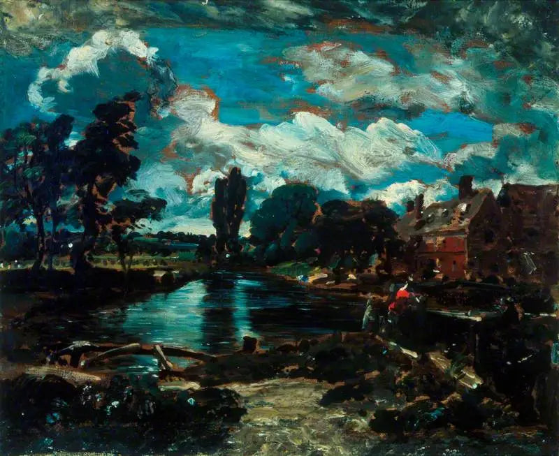 ジョン・コンスタブルによるフラットフォードの風車とシュア川の閘門

Source:
Moulin de Flatford depuis une écluse sur la Stour - John Constable