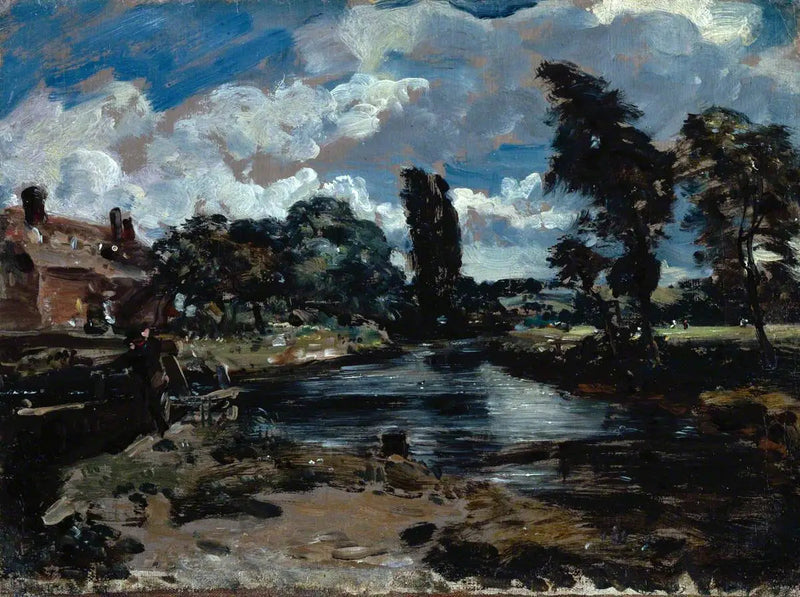 フラットフォードの風車とシュア川の閘門 - ジョン・コンスタブル

Source:
Moulin de Flatford depuis une écluse sur la Stour - John Constable