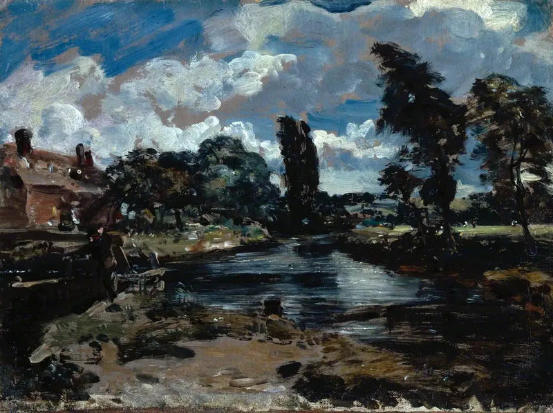 フラットフォードの風車とシュア川の閘門 - ジョン・コンスタブル

Source:
Moulin de Flatford depuis une écluse sur la Stour - John Constable