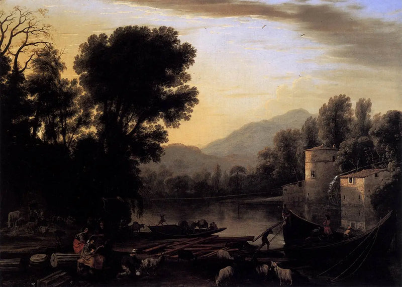 川のほとりの水車 - クロード・ロラン

Source:
Moulin sur une rivière - Claude Lorrain