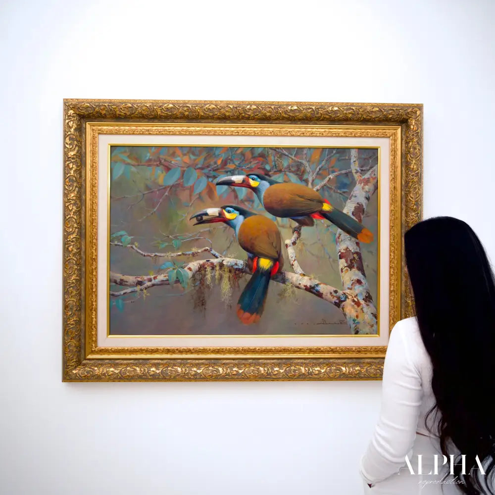 Mountain Toucan – Somchai | 60 x 90 cm Reproductions de tableaux à la peinture à l’huile