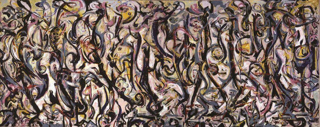 壁のフレスコ画 - Jackson Pollock