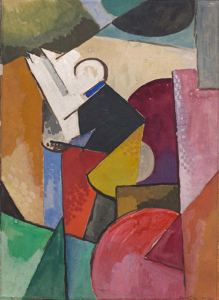 ミュージシャン（フロラン・シュミット） - アルベール・グレイズ

Source:
Musician (Florent Schmitt) - Albert Gleizes