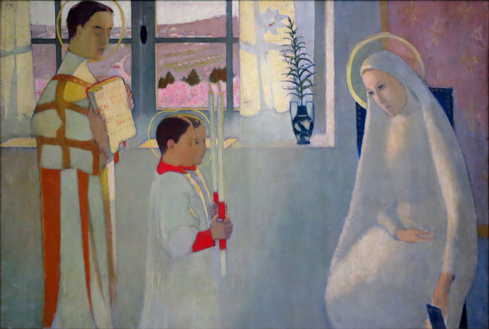 Mystère catholique - Maurice Denis image 1 reproduction de peinture à l’huile