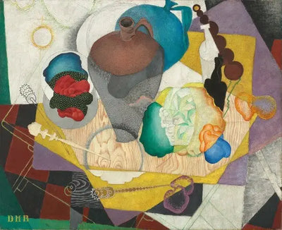 N° 9 Nature Morte Espagnole - Diego Rivera - Alpha Reproduction