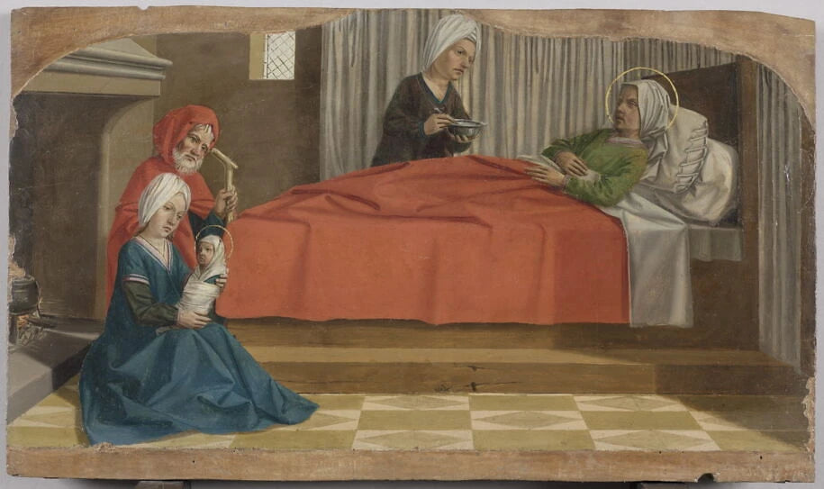 Naissance de la Vierge - Nicolas Dipre
