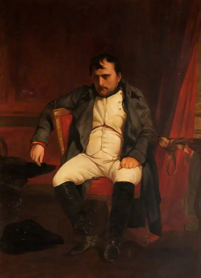 ナポレオン・ア・フォンテーヌブロー、1814年3月31日 - ポール・デラロッシュ

Source:
Napoléon à Fontainebleau, le 31 mars 1814 - Paul Delaroche