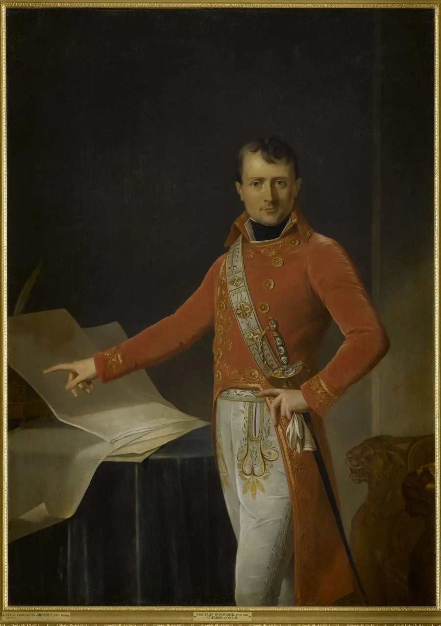 ナポレオン・ボナパルト、当時の第一 consul - アン＝ルイ・ジロデ

Source:
Napoléon Bonaparte alors Premier Consul - Anne-Louis Girodet