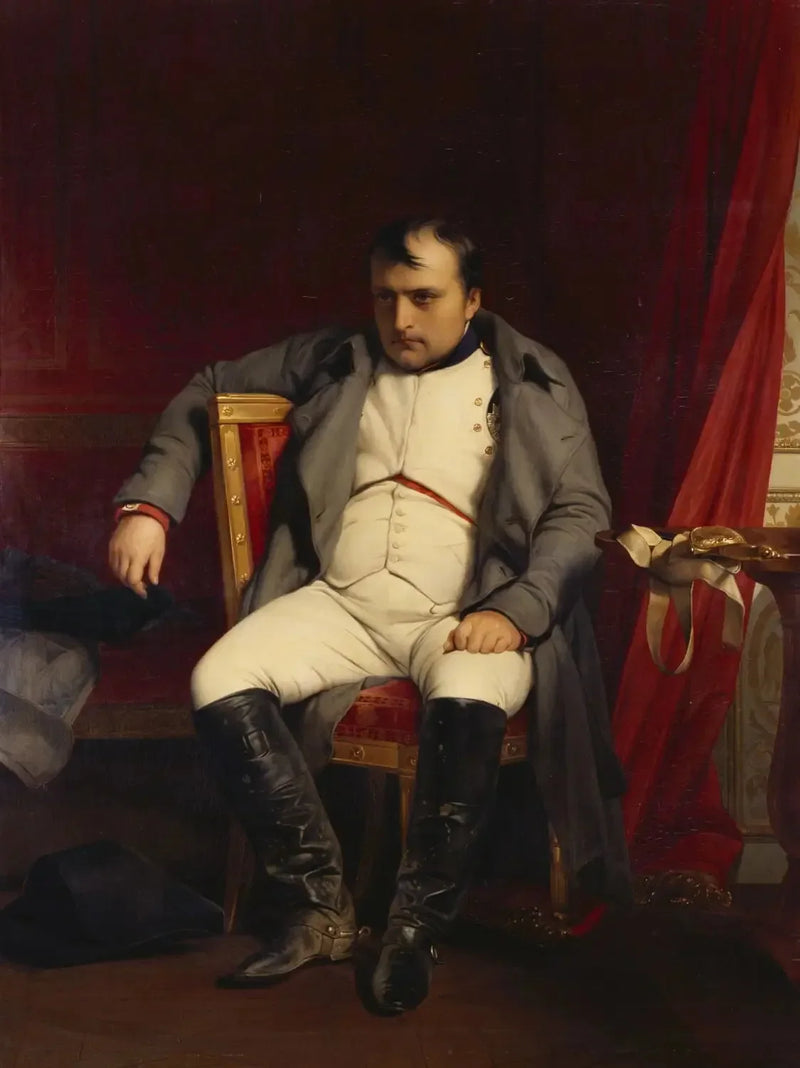 ナポレオン1世 フォンテーヌブローにて 1814年3月31日 - ポール・ドラロッシュ

Source:
Napoléon Ier à Fontainebleau le 31 mars 1814 - Paul Delaroche