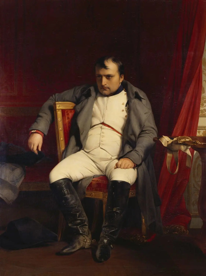 ナポレオン1世 フォンテーヌブローにて 1814年3月31日 - ポール・ドラロッシュ

Source:
Napoléon Ier à Fontainebleau le 31 mars 1814 - Paul Delaroche