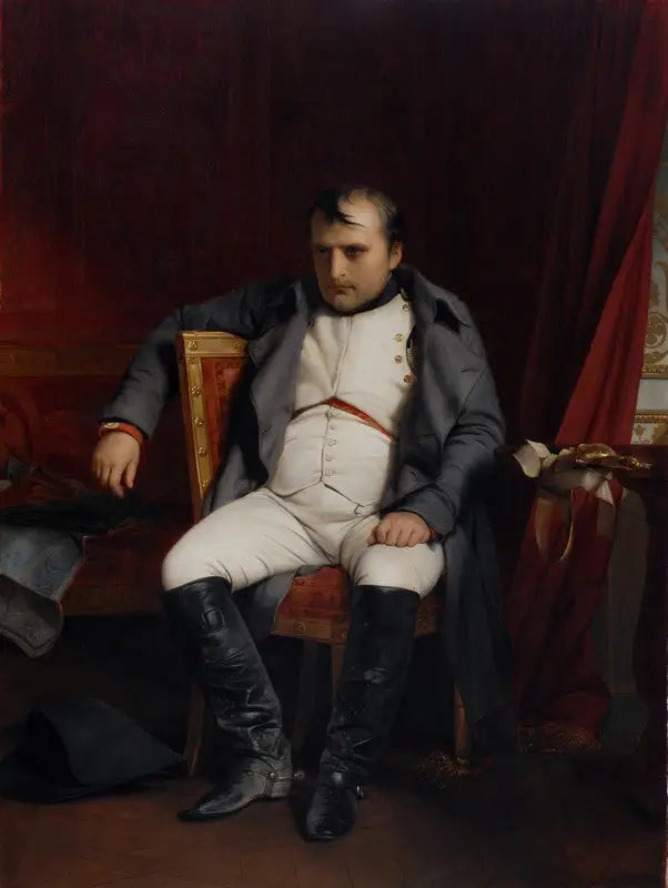 ナポレオン1世 フォンテーヌブローにて 1814年3月31日 - ポール・デラロッシュ

Source:
Napoléon Ier à Fontainebleau le 31 mars 1814 - Paul Delaroche
