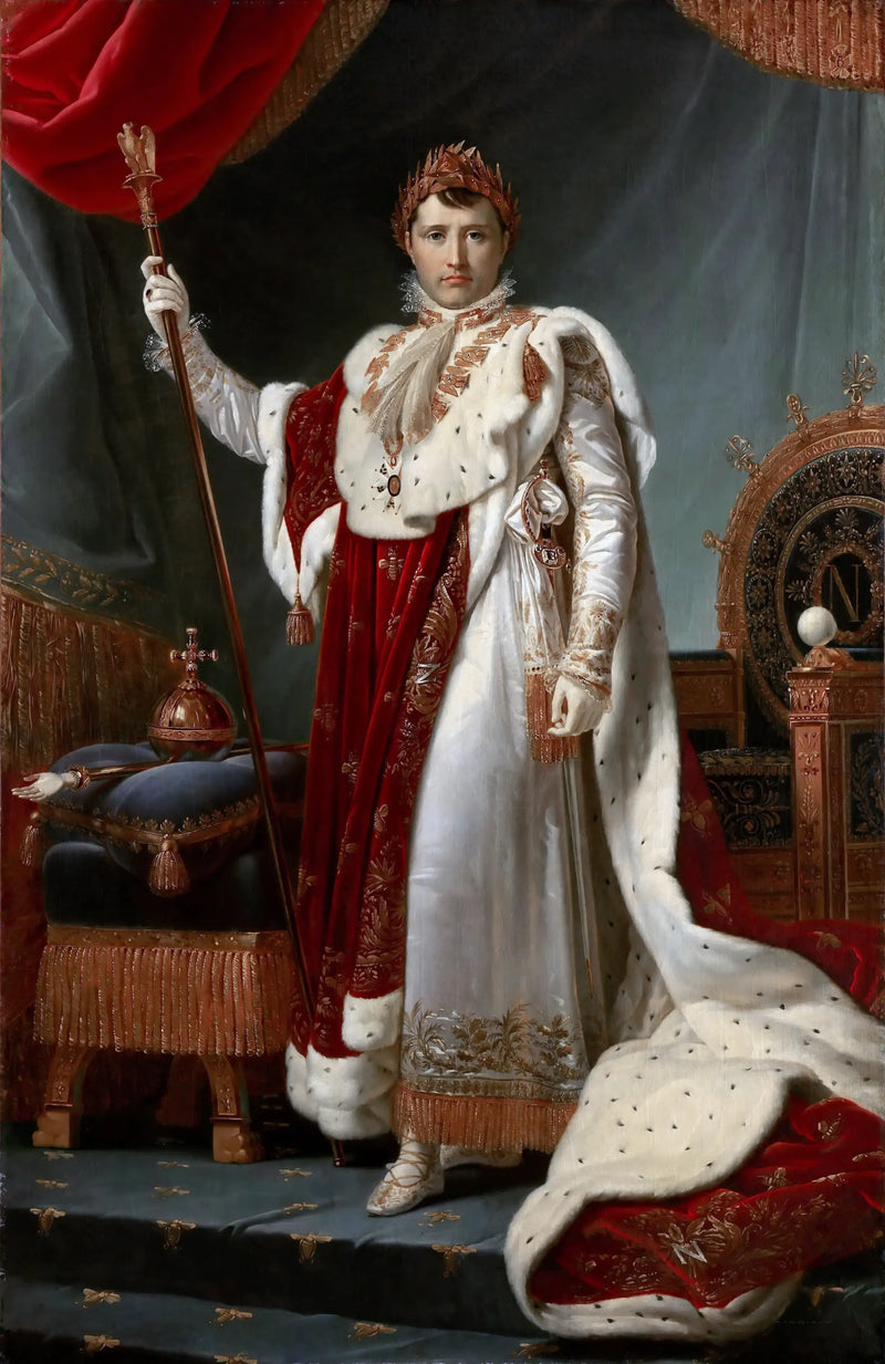 ナポレオン1世 聖なる衣装を着た - フランソワ・ジェラール

Source:
Napoléon Ier en costume de sacré - François Gérard