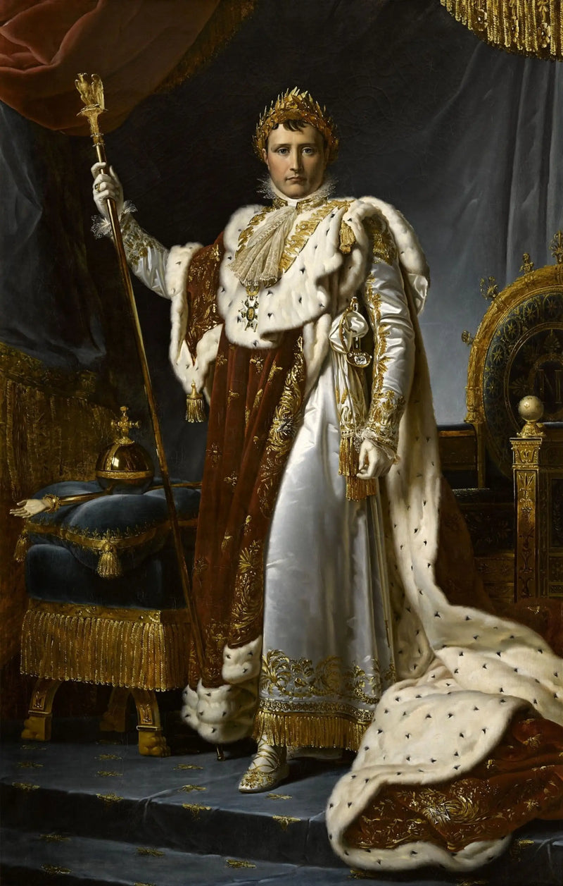 ナポレオン1世の戴冠式衣装 - フランソワ・ジェラール

Source:
Napoléon Ier en costume du Sacre - François Gérard