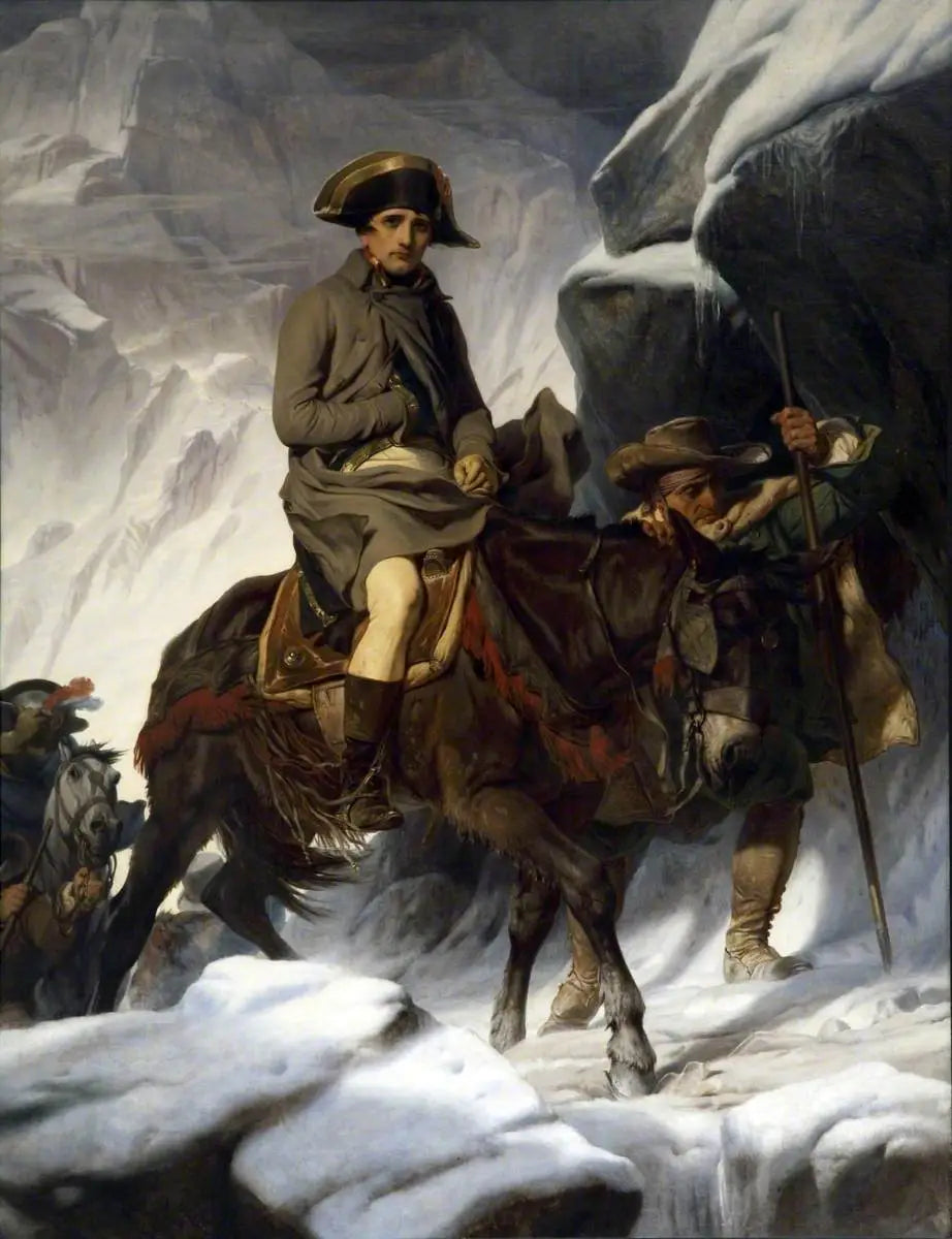 Napoléon traversant les Alpes - Paul Delaroche - Alpha Reproduction