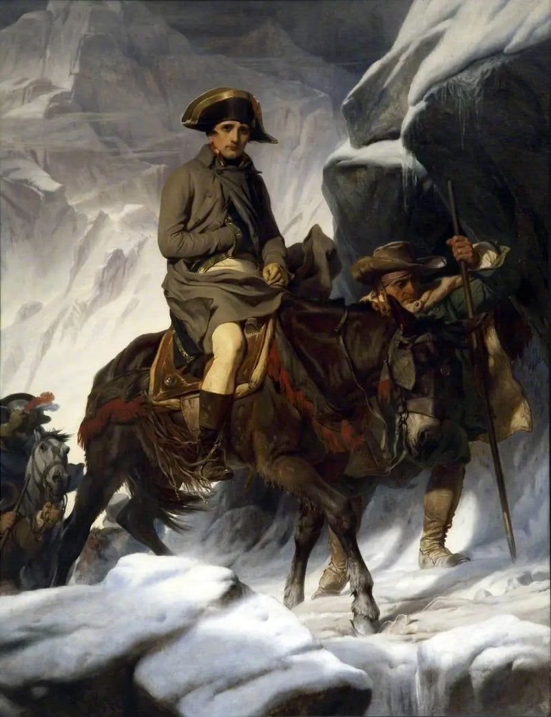 ナポレオンのアルプス越え - ポール・デラロッシュ

Source:
Napoléon traversant les Alpes - Paul Delaroche