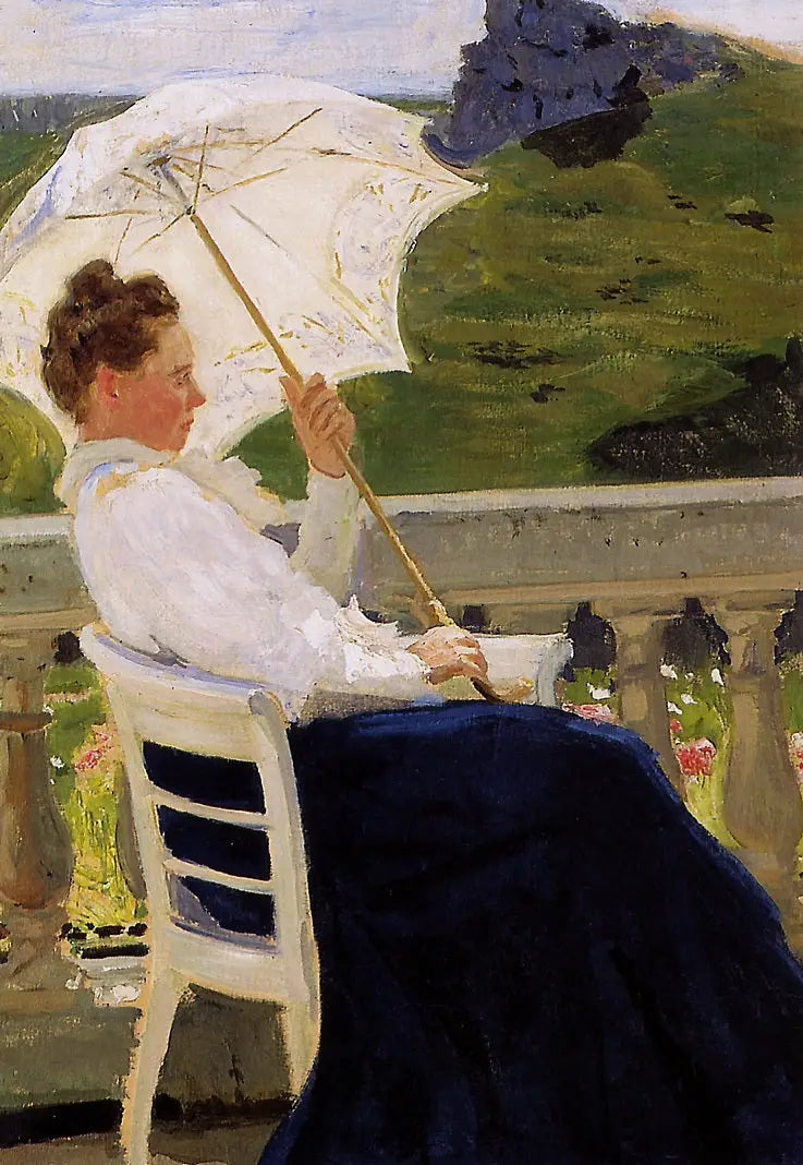 ナタリア・ボリソヴナ・ノードマン＝セヴロワ - イリヤ・レーピン

Source:
Natalia Borissovna Nordman-Severova - Ilya Repin